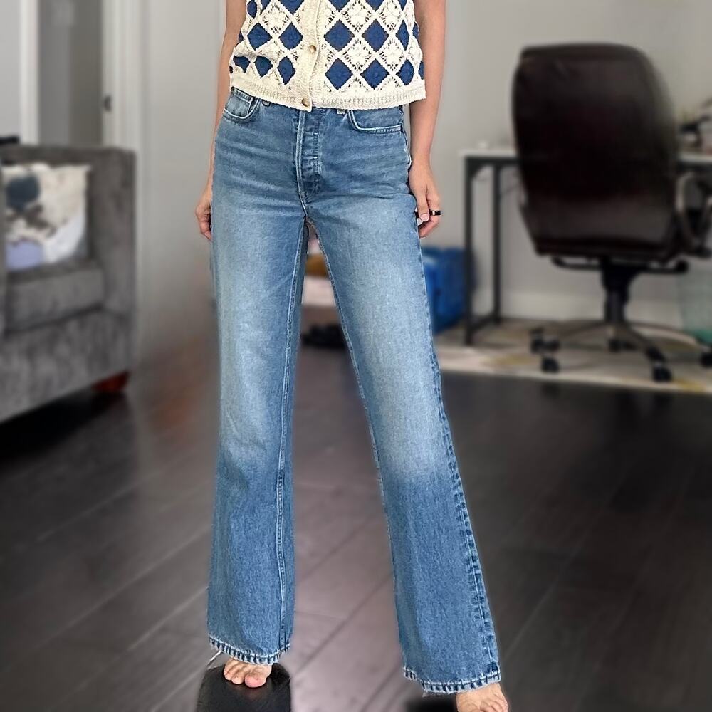 RE/DONE 70s Stove Pipe straight leg Jeans